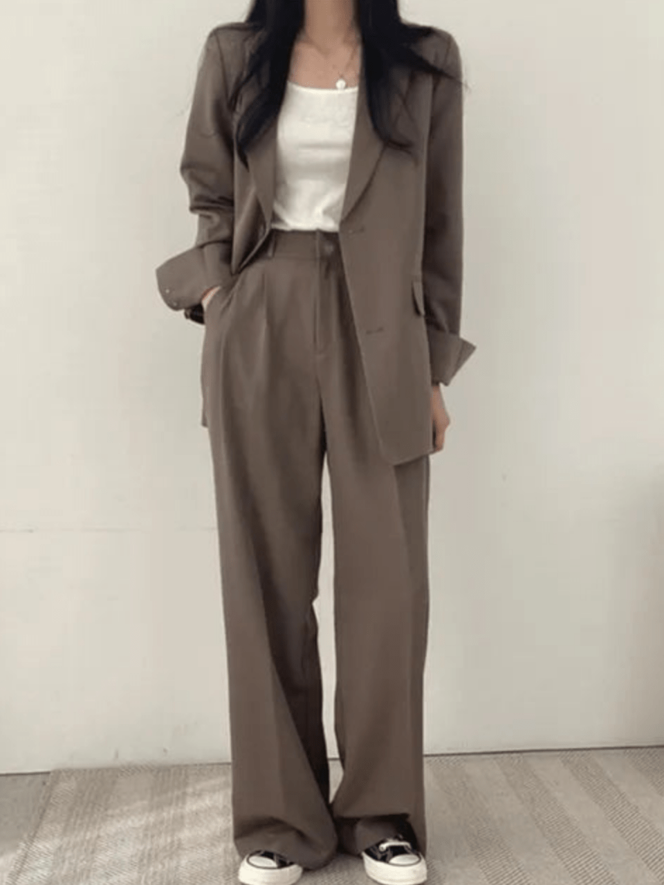 GR | Two-piece women's suit, pantsuit, casual suit