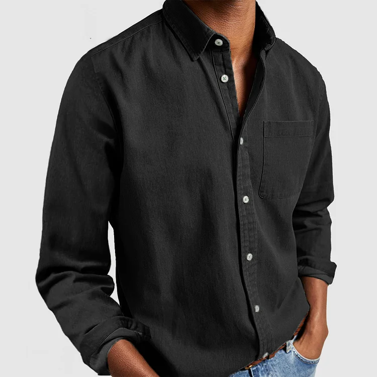GR | A comfortable long-sleeved shirt with a collar