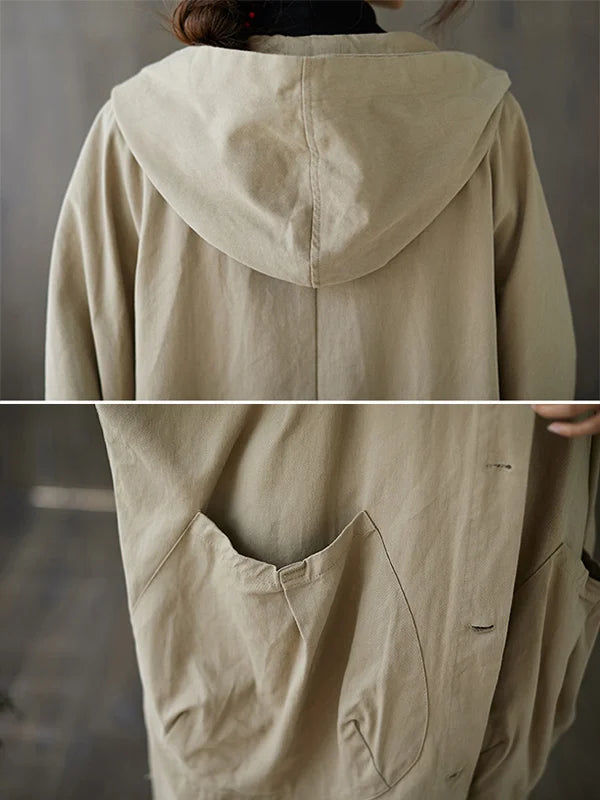 GR | Long Waterproof Trench Coat