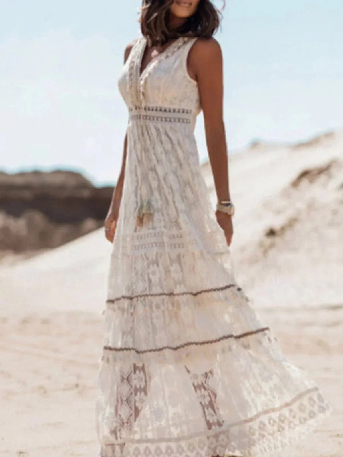 GR | Elegante Boho Kleid