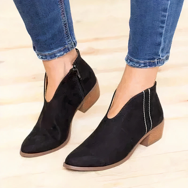 GR Ankle Boots with Pointed Toe - Kaylee