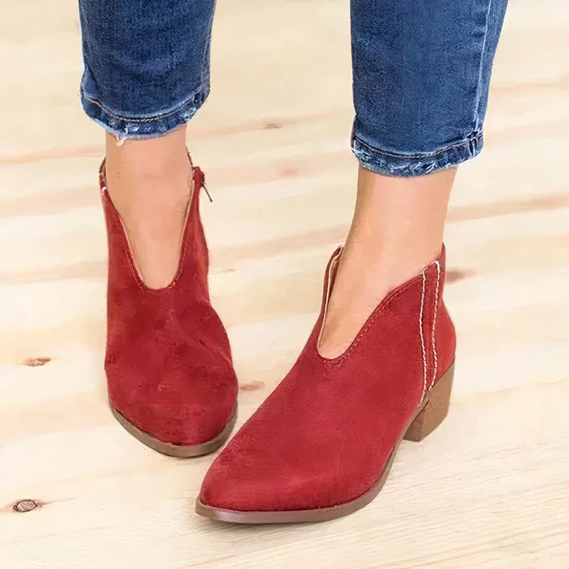 GR Ankle Boots with Pointed Toe - Kaylee