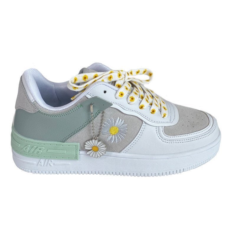GR | Casual Non-Slip Floral Print Ankle Sneakers
