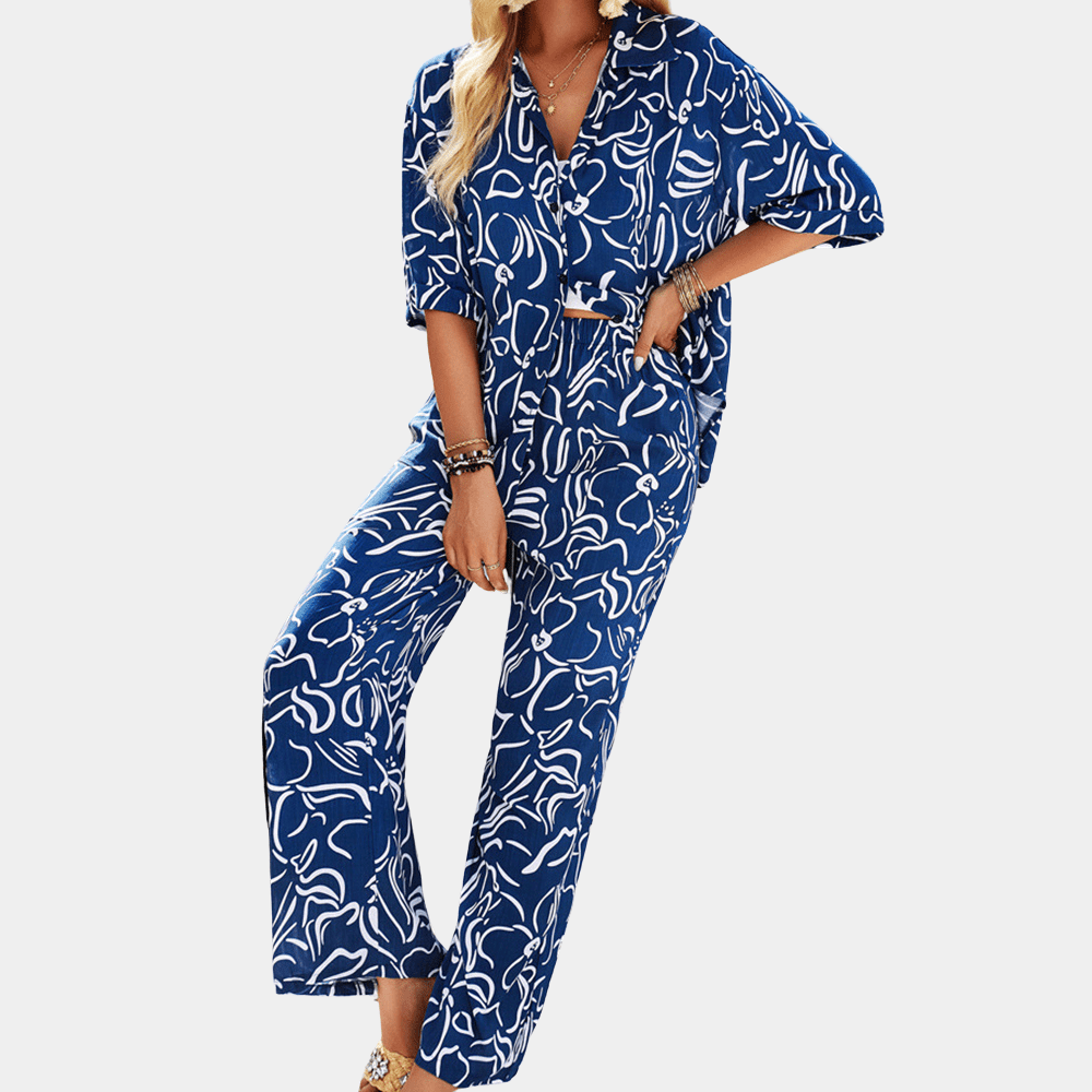 GR | Summer two-piece set women's clothing two-piece set