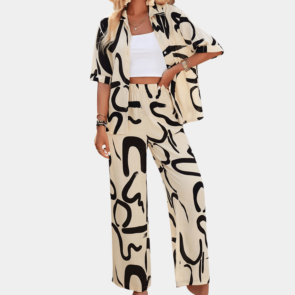 GR | Summer two-piece set women's clothing two-piece set