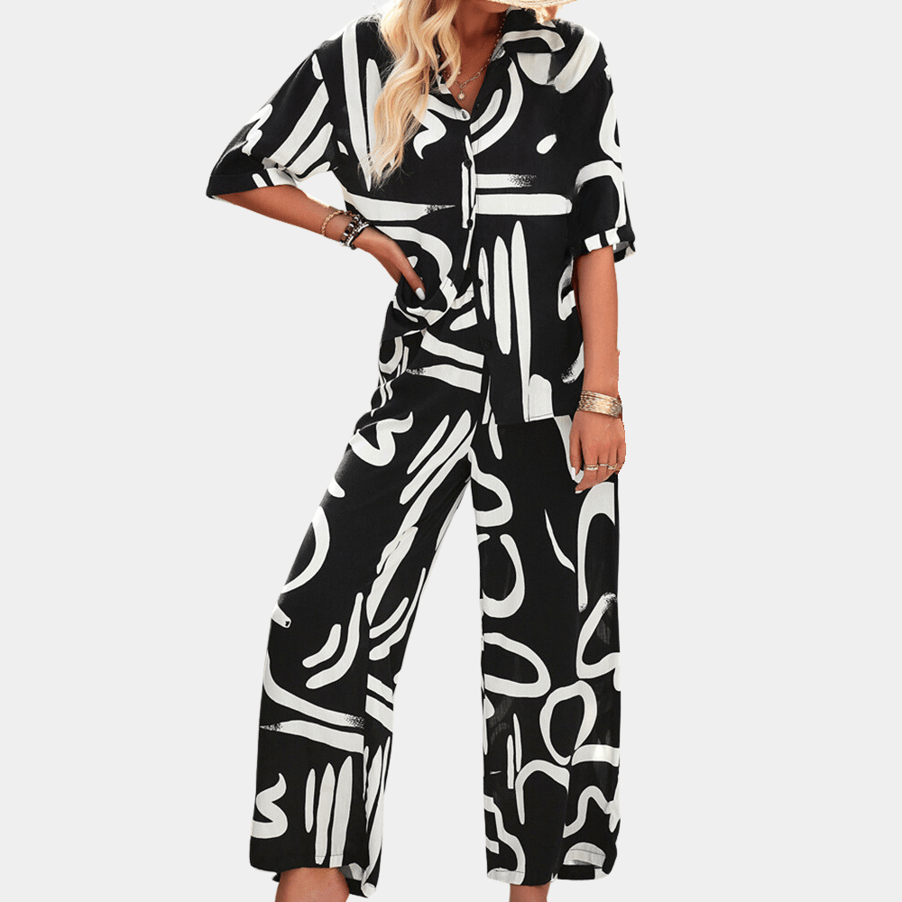 GR | Summer two-piece set women's clothing two-piece set