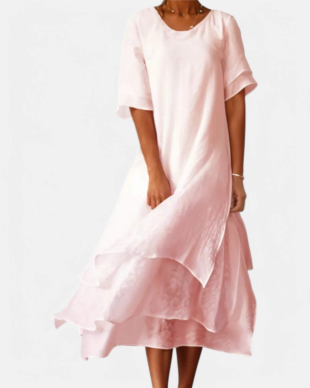 GR | Leichtes Sommerkleid aus Baumwolle für Elegante Auftritte