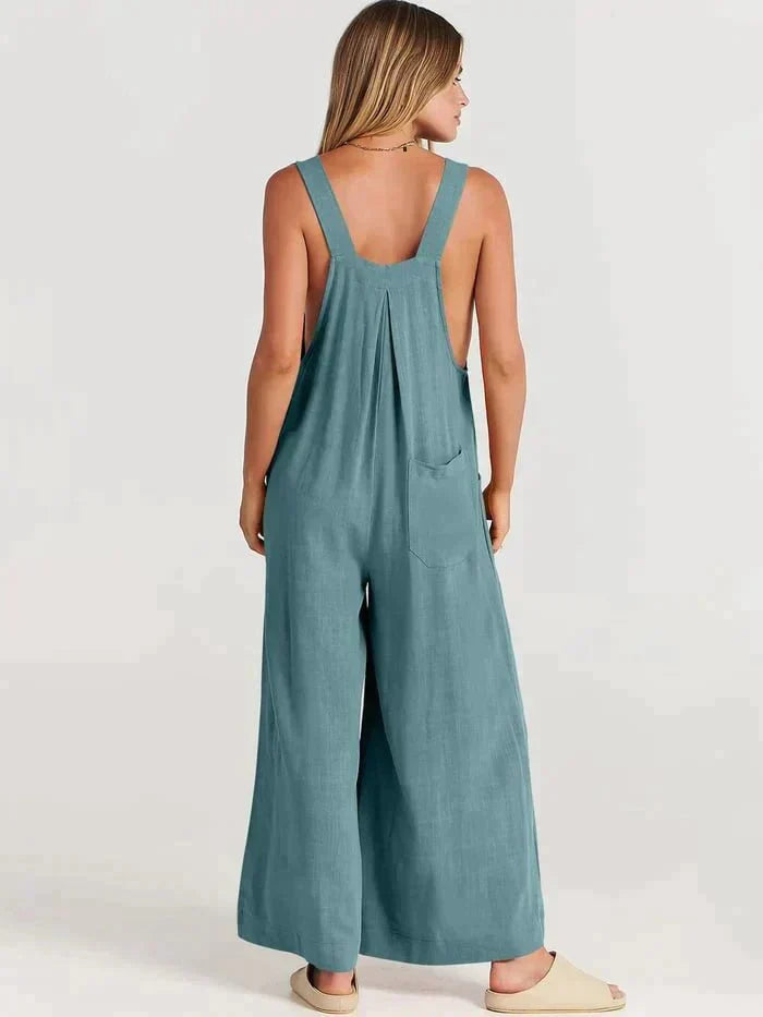 GR | BreezyChic Wide-cut Jumpsuit 