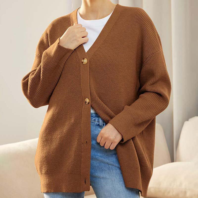 GR | Open cardigan for cozy layering for women