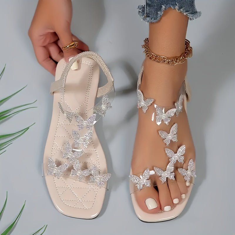 GR | Sparkling rhinestone sandals