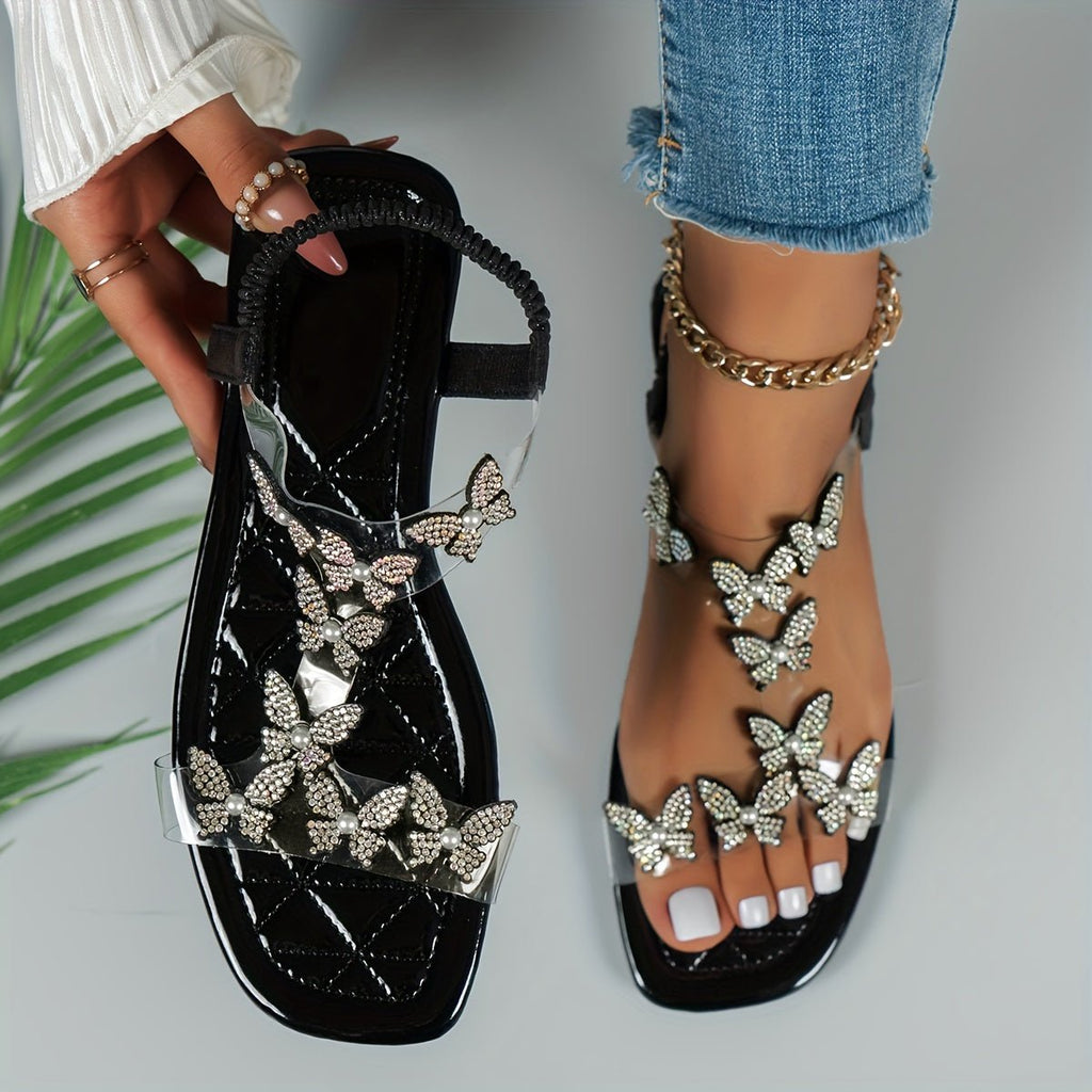 GR | Sparkling rhinestone sandals
