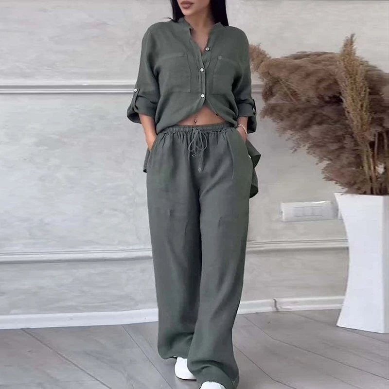 GR | Stylish linen set