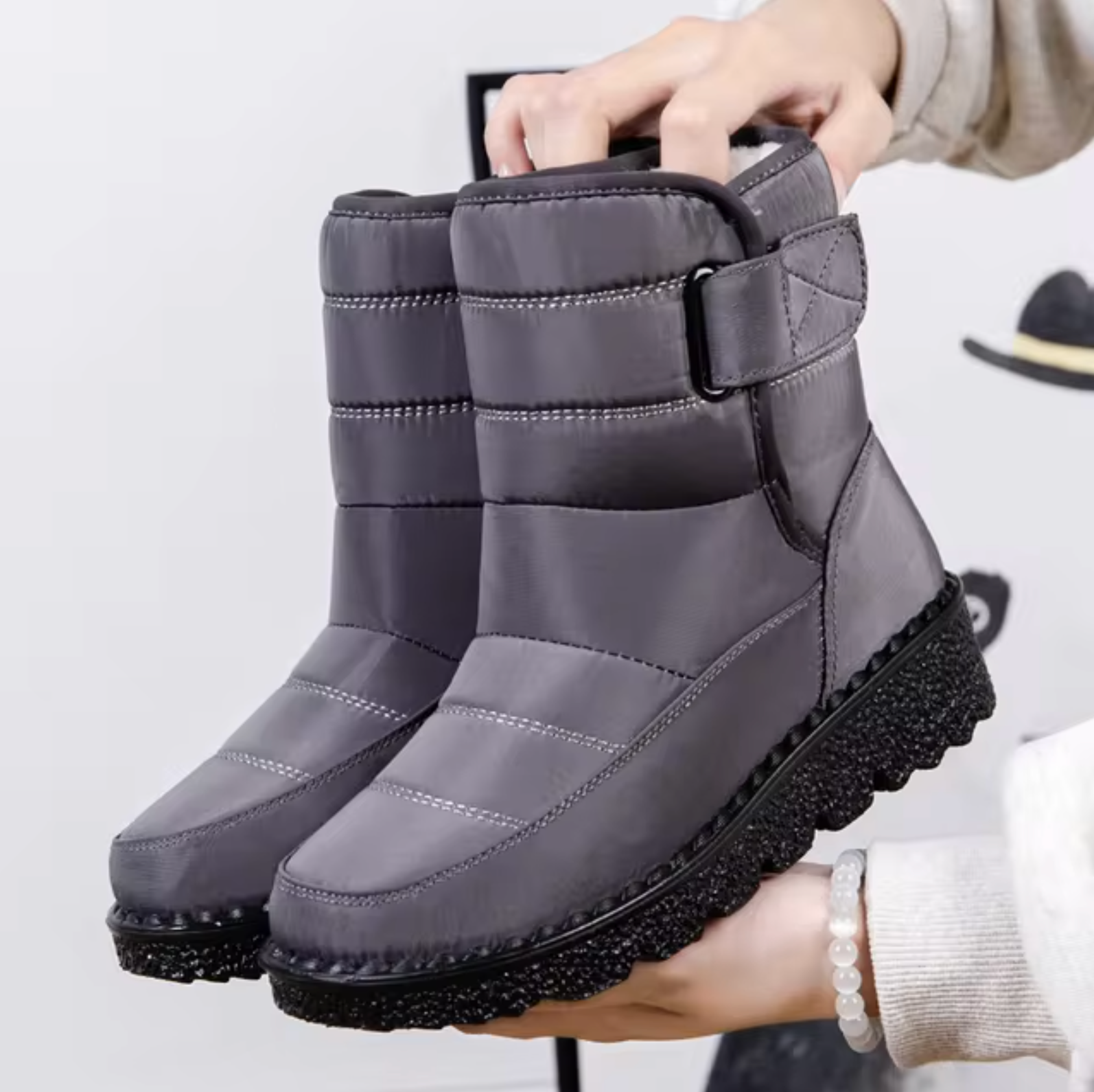 Non-slip, waterproof winter snow boots