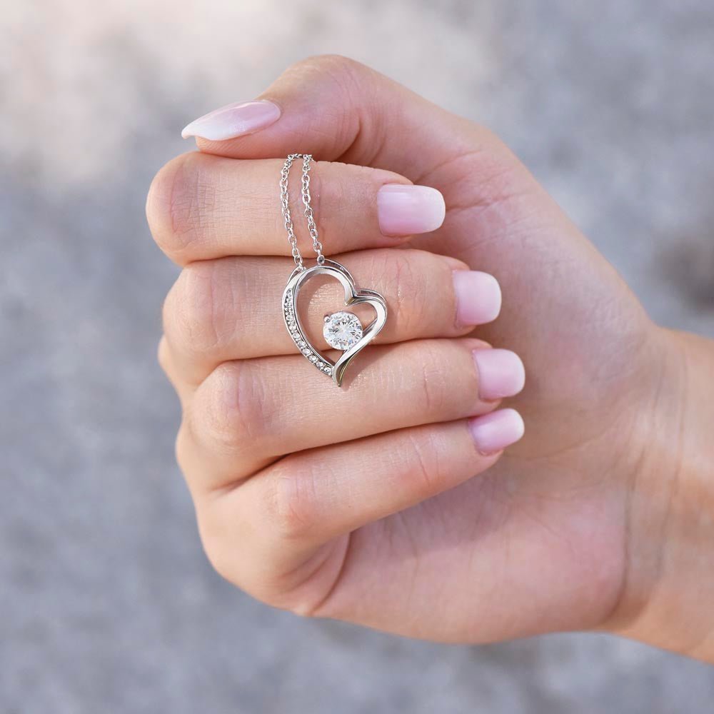 GR | Women's Heart Pendant in White and Yellow Gold