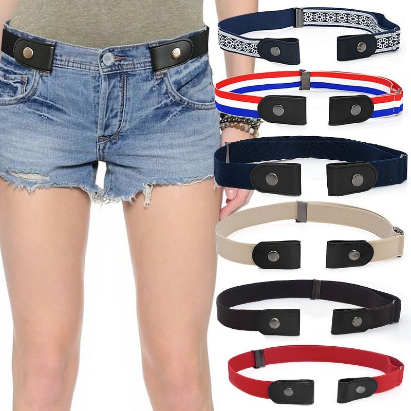 Asvel - Comfortable elastic women's belts without buckles 