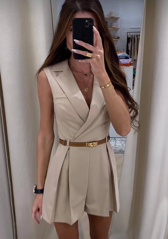 GR | Eleganter Damen Jumpsuit Für Den Arbeitsalltag