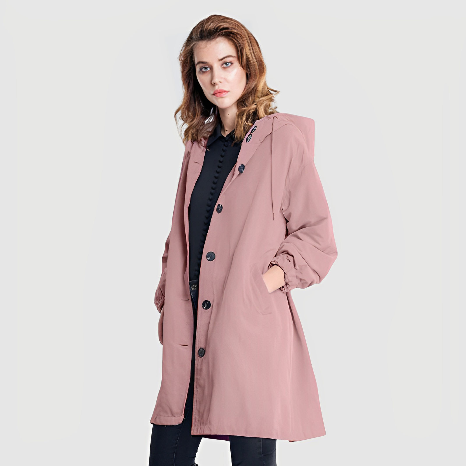 GR | Stylish waterproof rain jacket with