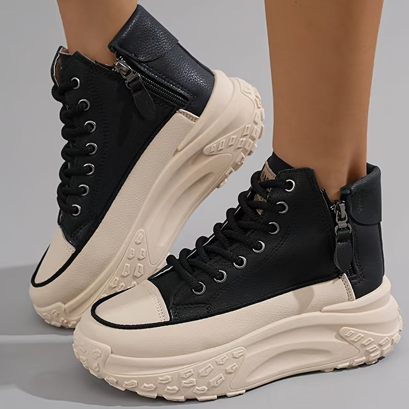 GR | Casual platform ankle sneakers
