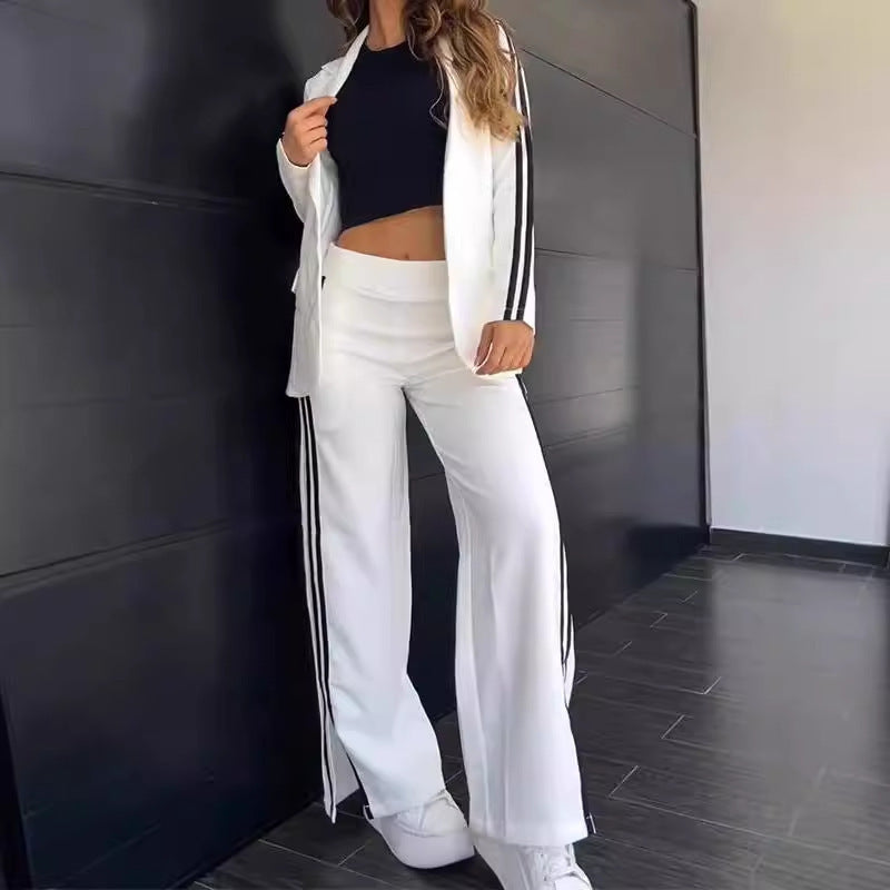 GR | 1-piece sporty tracksuit - women's trousers with tracksuit jacket