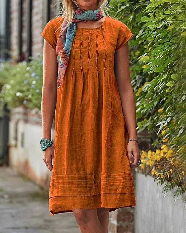 GR | Vintage and casual women's dresses made of sturdy linen