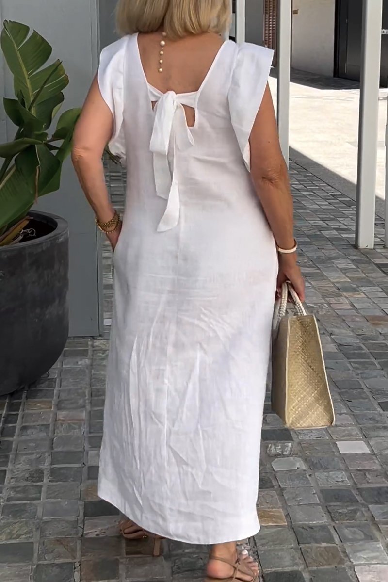 GR | Casual dress made of cotton and linen