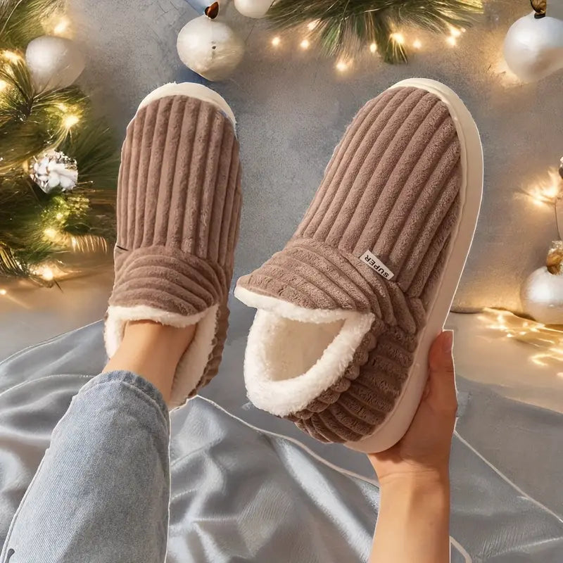 GR | Women's Plush Shoes - Soft, Comfortable Slippers for Home