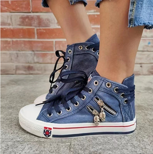 GR | Breathable High Top Sneakers for Women in Plus Size
