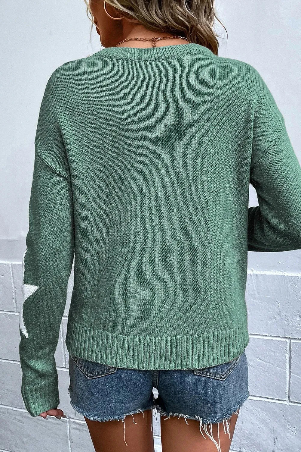 GR | Stilvolle Winter Casual Stern Pullover für Frauen