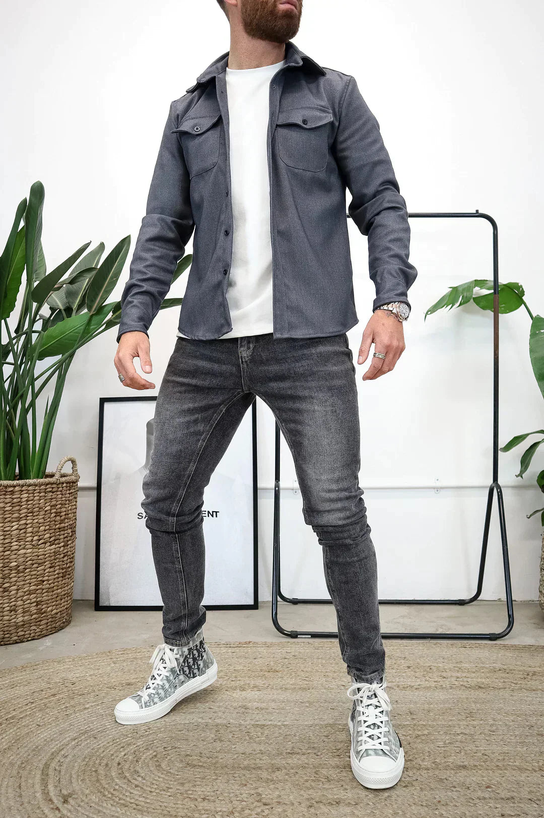 GR | Premium Button-Down Jacket