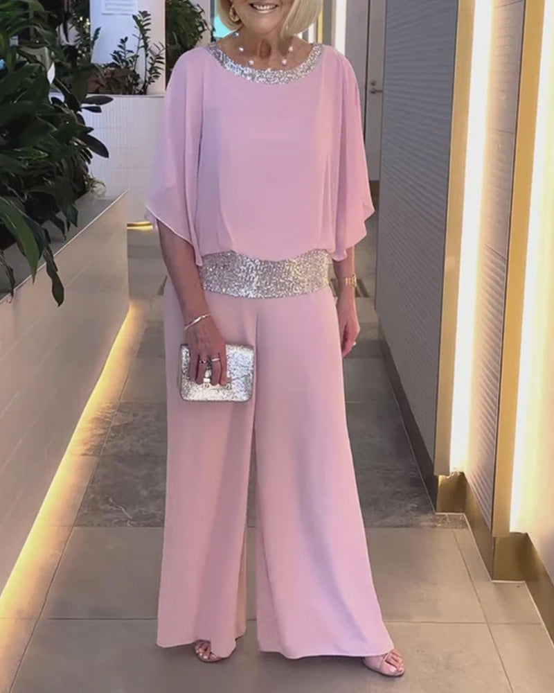 GR | Shimmer in style sequin jumpsuit