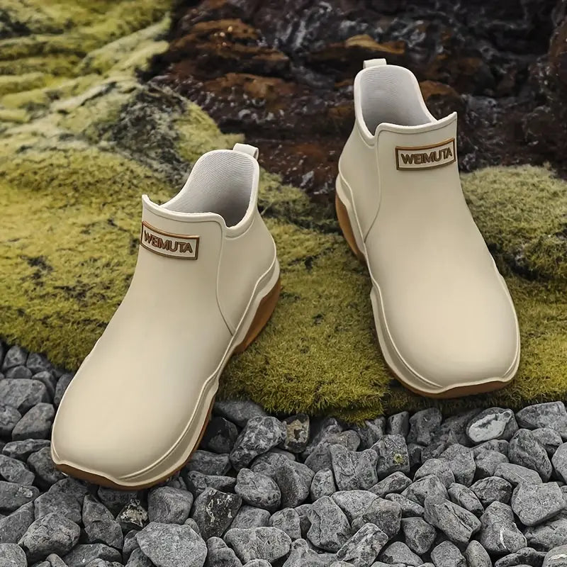 GR | Waterproof Trendy Rubber Boots for Women