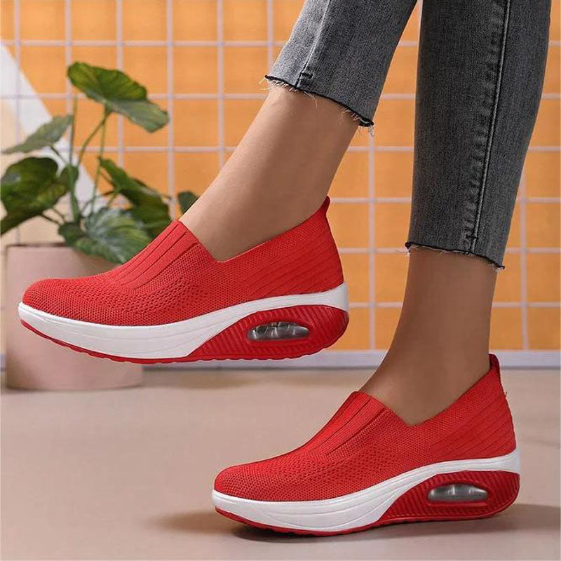 GR | Breathable Slip-on Sneakers with Ergonomic Sole for Women