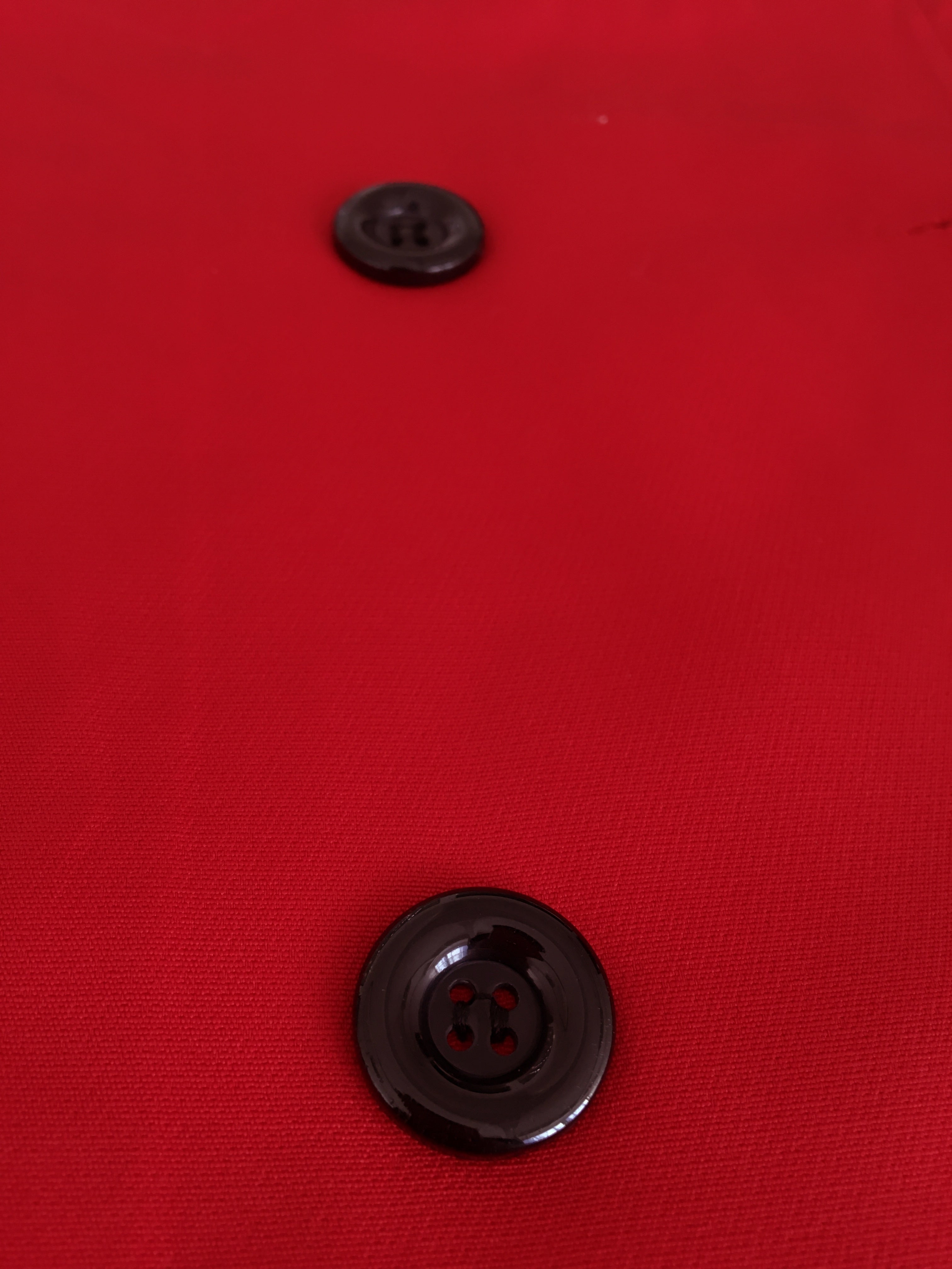 GR | Women's Double-Breasted Trench Coat with Button Details
