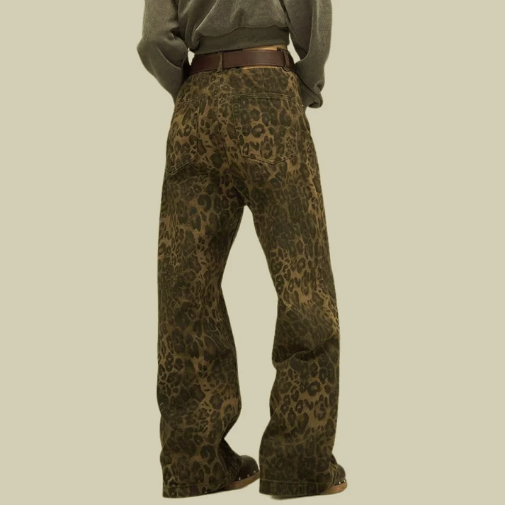 GR | Viral leopard print jeans