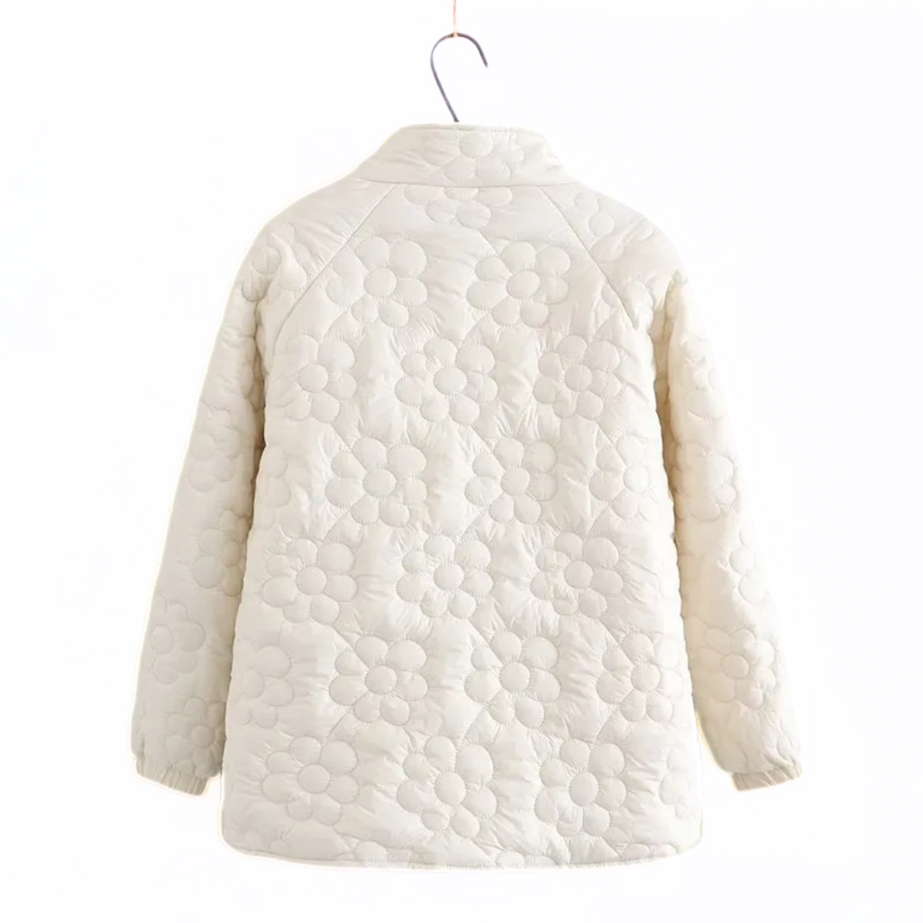 Warmly padded jacket, elegant