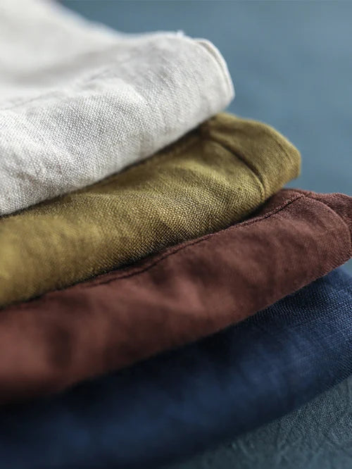 GR | Women's Linen Long-Sleeve Shirt