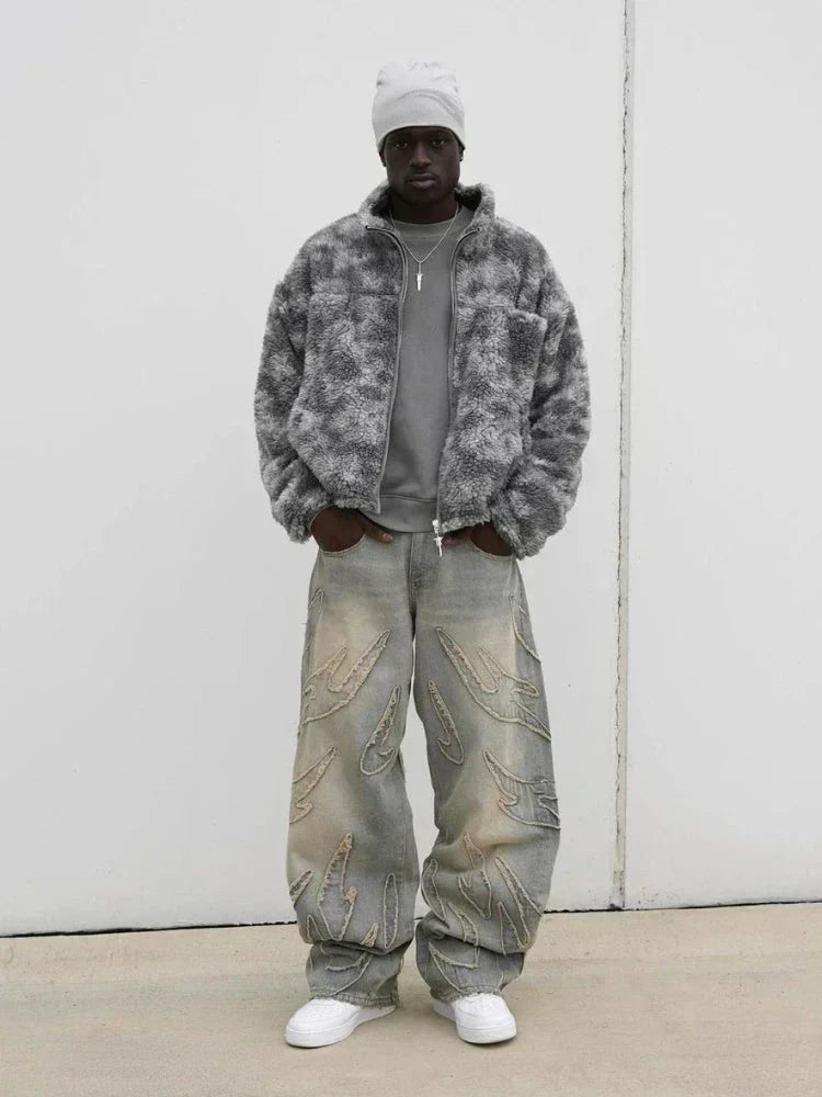 GR | Retro Baggy Jeans In Streetwear Style