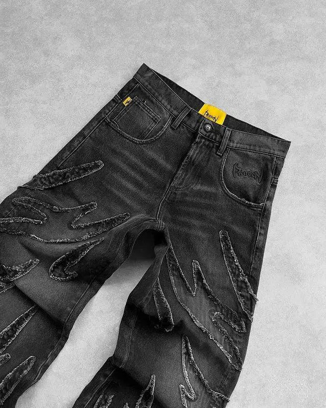 GR | Retro Baggy Jeans In Streetwear Style