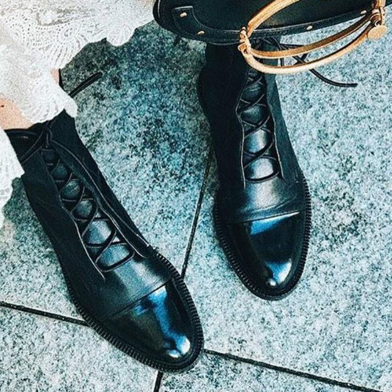 Balesco - Women's winter boots made of genuine leather 