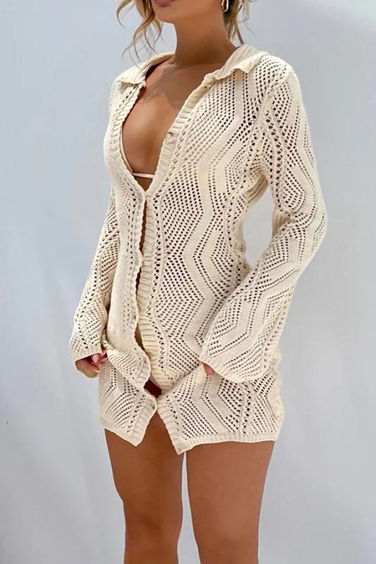 GR | Wii throw with button placket
