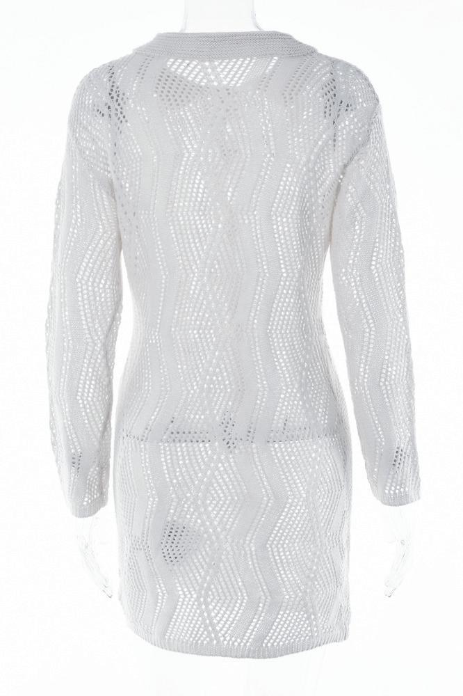 GR | Wii throw with button placket