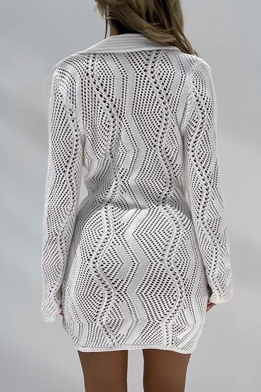 GR | Wii throw with button placket
