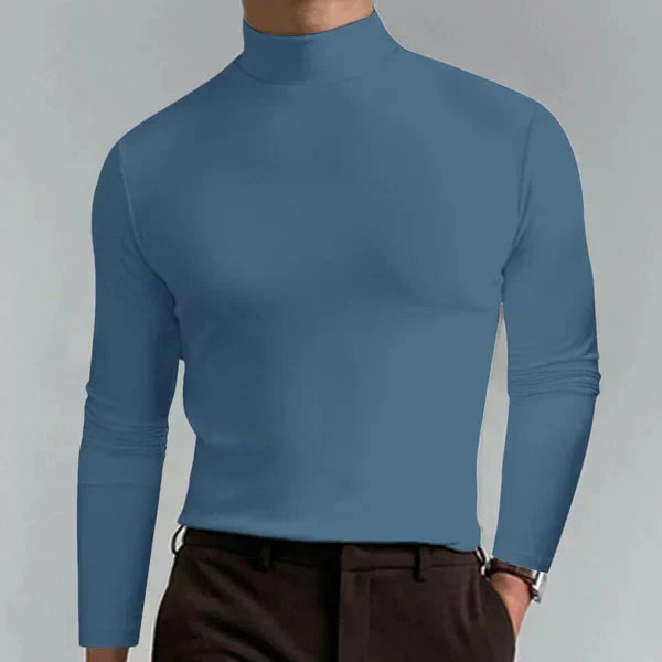 GR | Classic roll-neck sweater with slim fit
