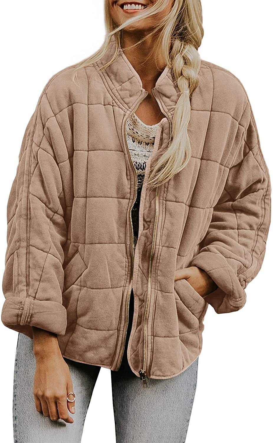 GR | Loose jacket made of thick cotton