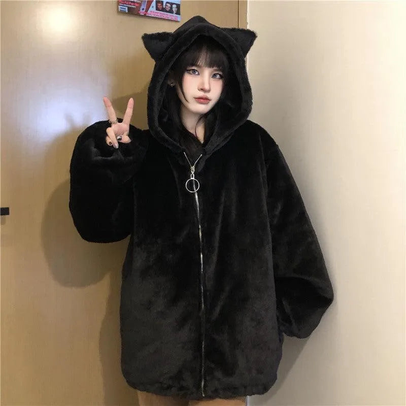 GR | Faux-Fur-Coat