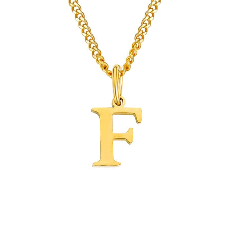 GR | Letters All Match 14k Stainless Steel Necklace