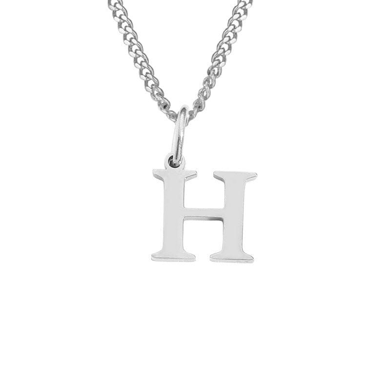 GR | Letters All Match 14k Stainless Steel Necklace