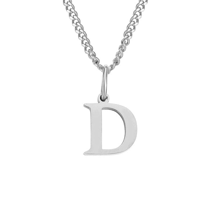 GR | Letters All Match 14k Stainless Steel Necklace