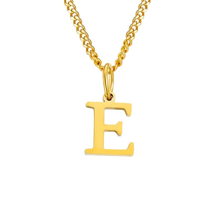 GR | Letters All Match 14k Stainless Steel Necklace
