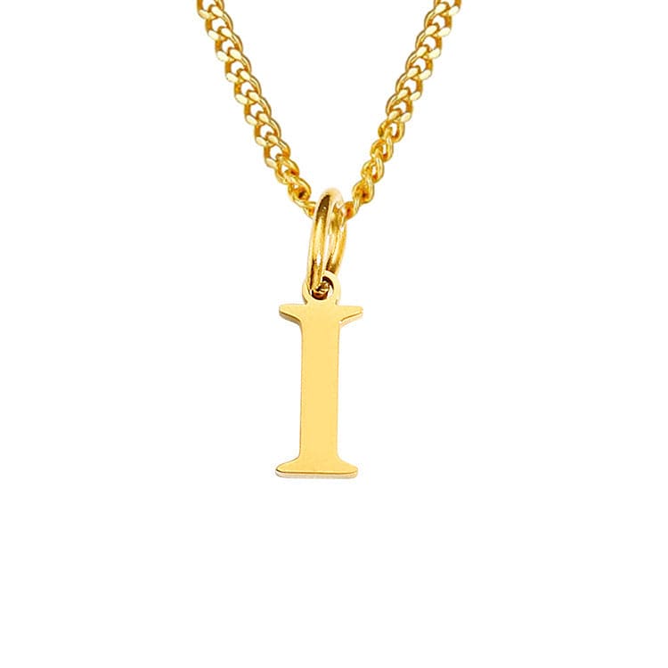 GR | Letters All Match 14k Stainless Steel Necklace